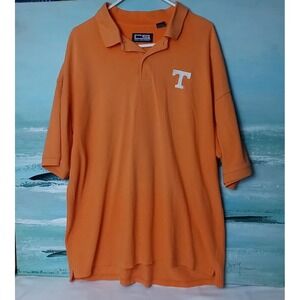 Crable Sportswear University Of Tennessee Polo Shirt Mens XL UT Vols Shirt